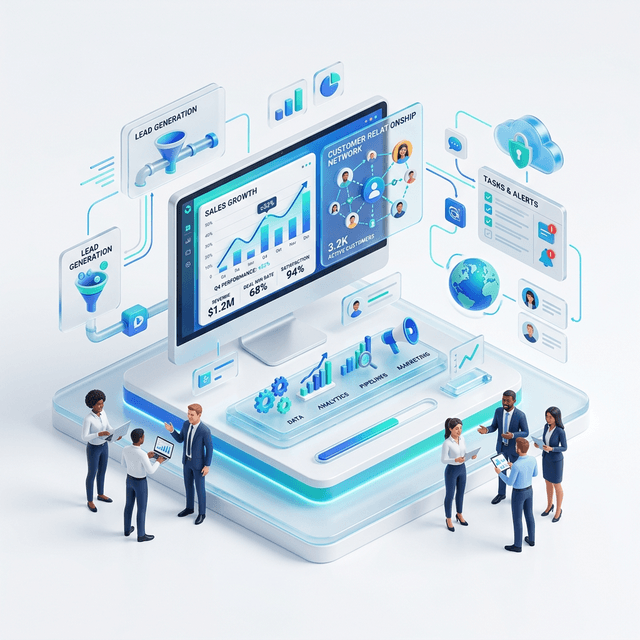 Progbiz CRM Software Features