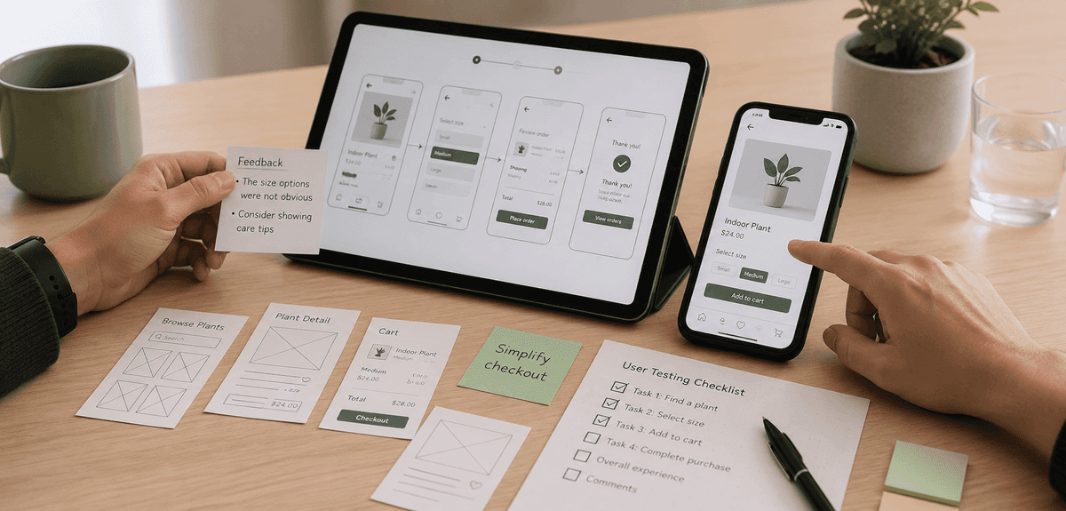 Prototyping & User Testing