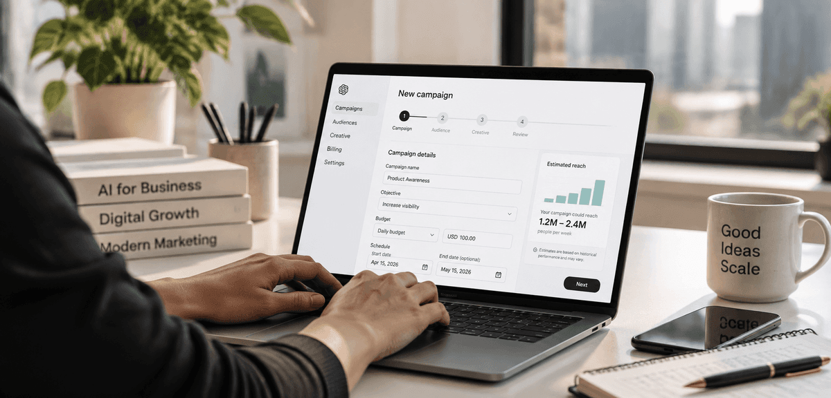 Campaign Setup in OpenAI Ads Manager