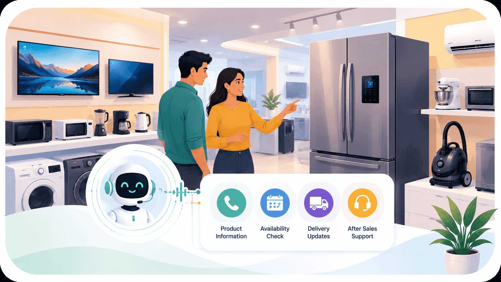 Electronics and Appliance Showrooms