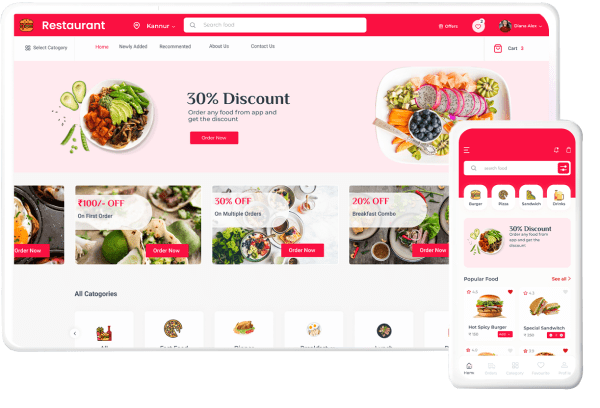 fooddelivery app development kerala